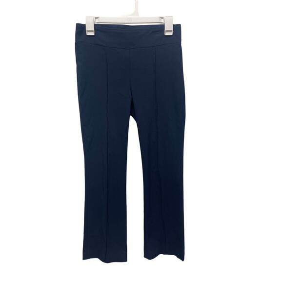 J. McLaughlin Riley pant pull-on pant navy cropped blue - Picture 1 of 6